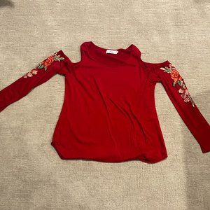 TWO Shoulderless Cotton Shorts